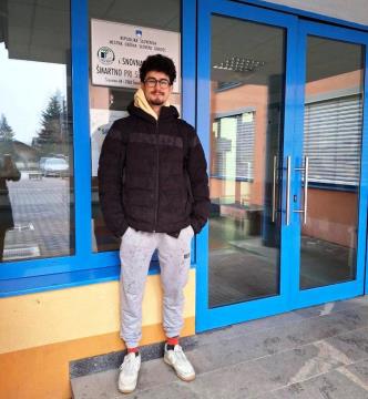 Dijak Gimnazije Ravne na Koroškem Nace Hranjec